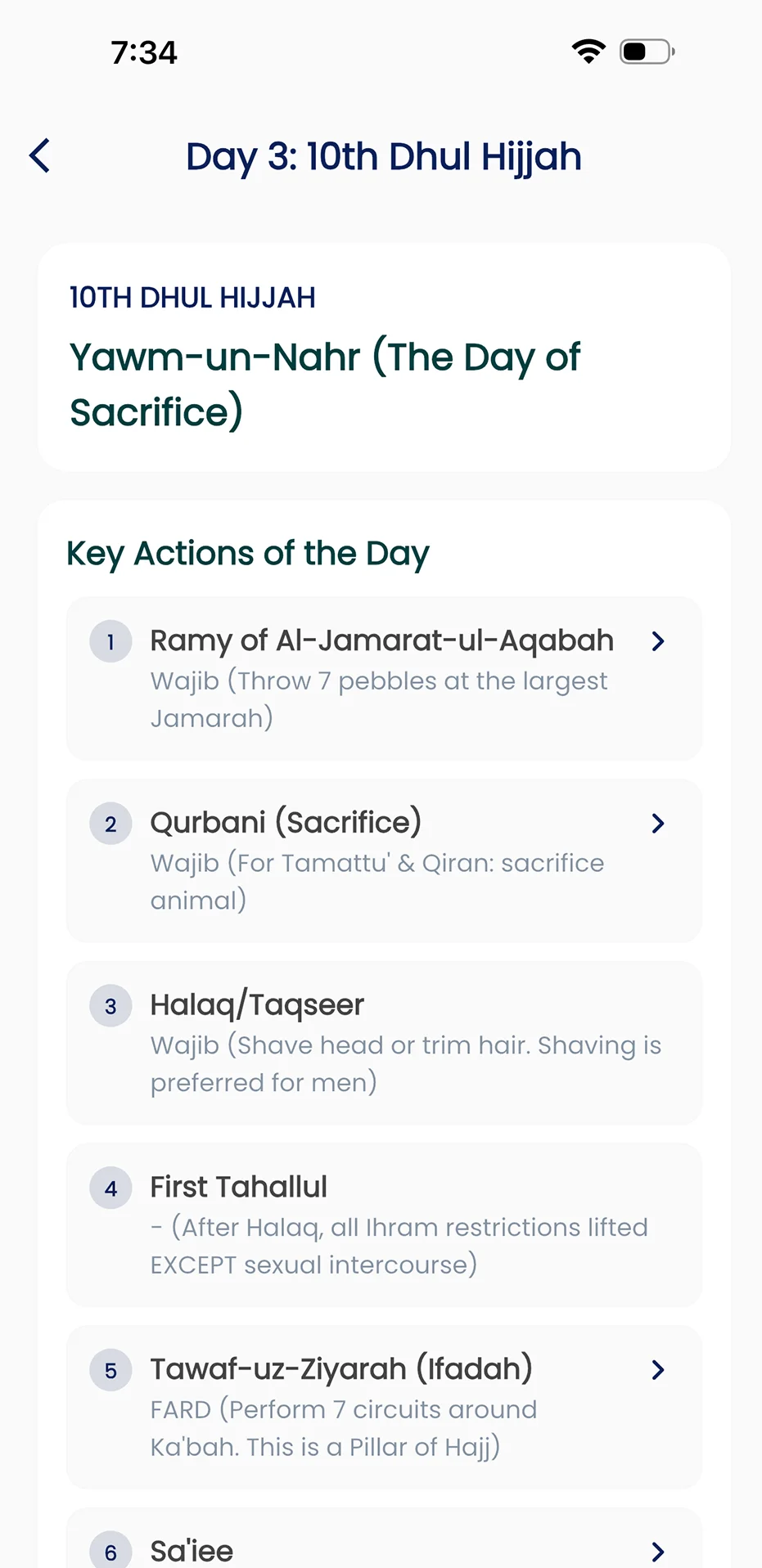 Day 3: 10th Dhul Hajjah